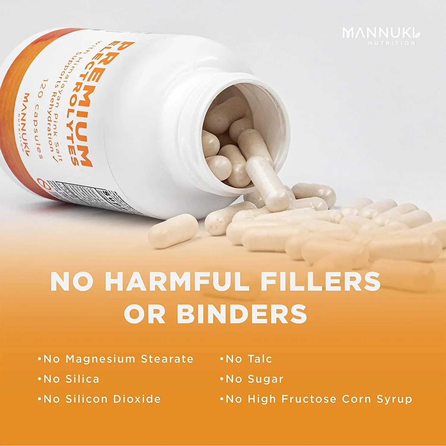 Mannuki Nutrition premium Electrolyte Capsules